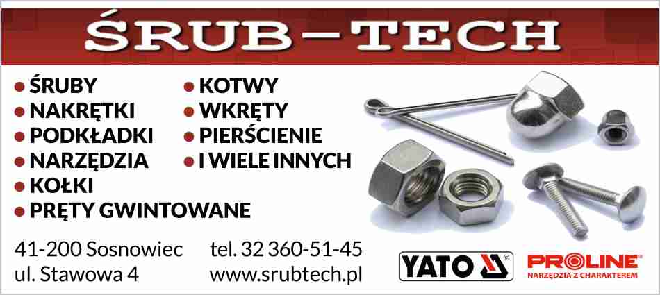 ŚRUB - TECH S.C. Norbert Szewczyk, Edward Szewczyk - nakrętki DĄBROWA GÓRNICZA śruby DĄBROWA GÓRNICZA